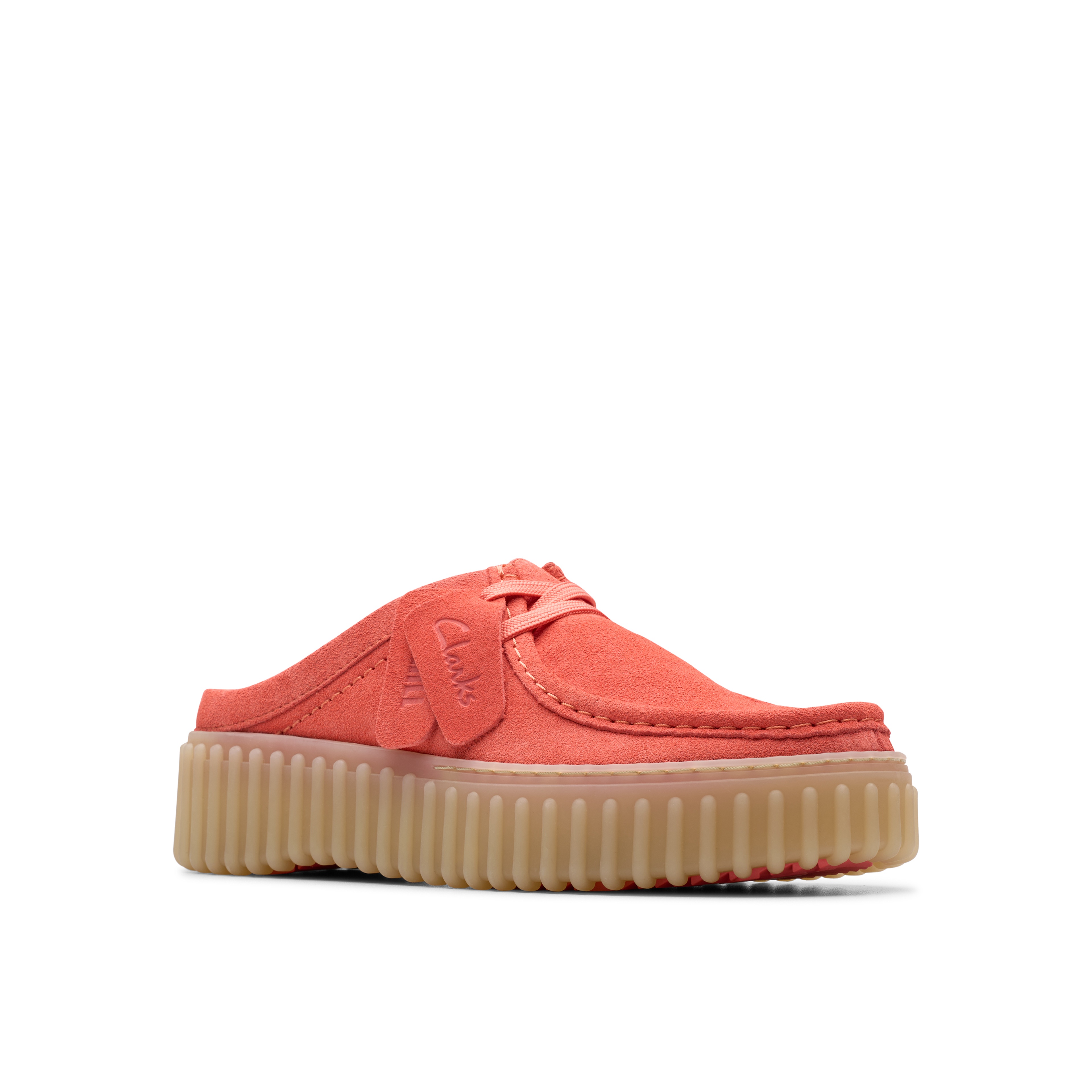 Torhill Mule Coral Suede